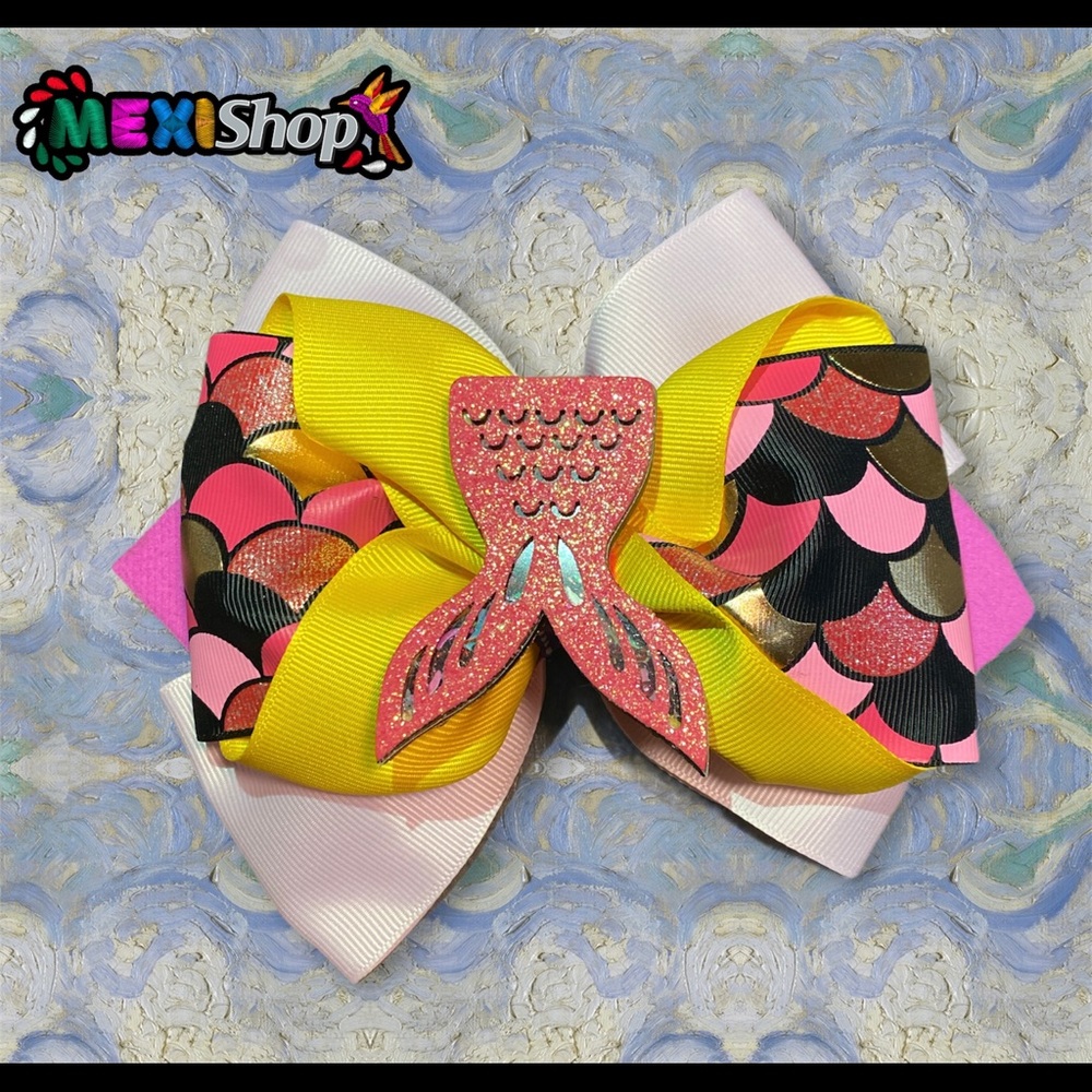 MERMAID 🧜‍♀️ HAIR BOW FOR GIRLS